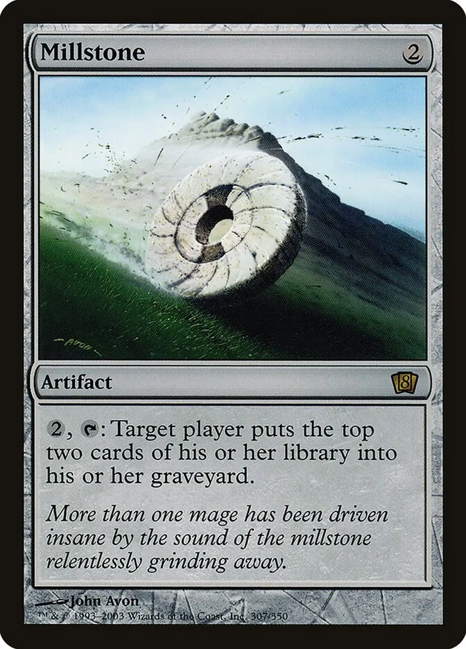 2003 Eighth Edition Millstone #307★ rare card image