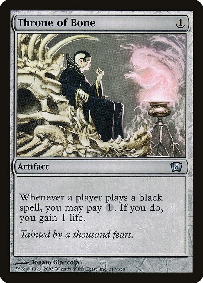 2003 Eighth Edition Throne of Bone #317★ uncommon card image