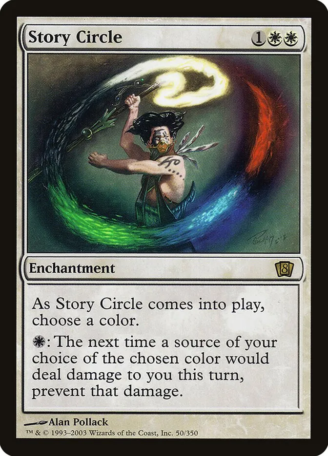 2003 Eighth Edition Story Circle #50★ rare card image