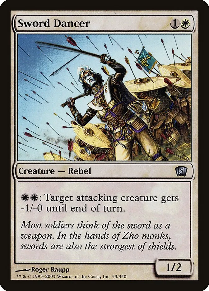2003 Eighth Edition Sword Dancer #53★ uncommon card image