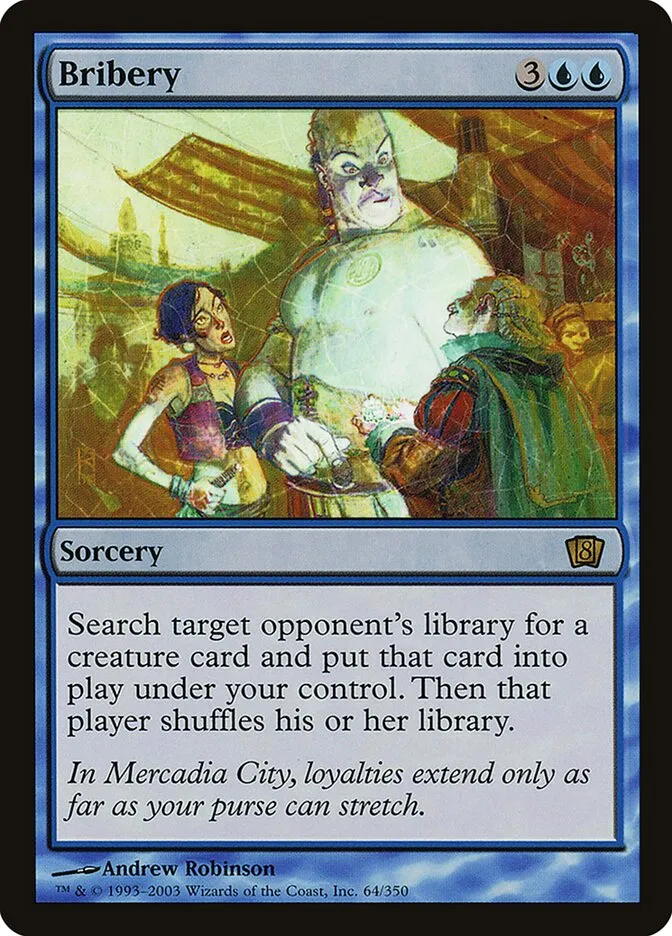 2003 Eighth Edition Bribery #64★ rare card image