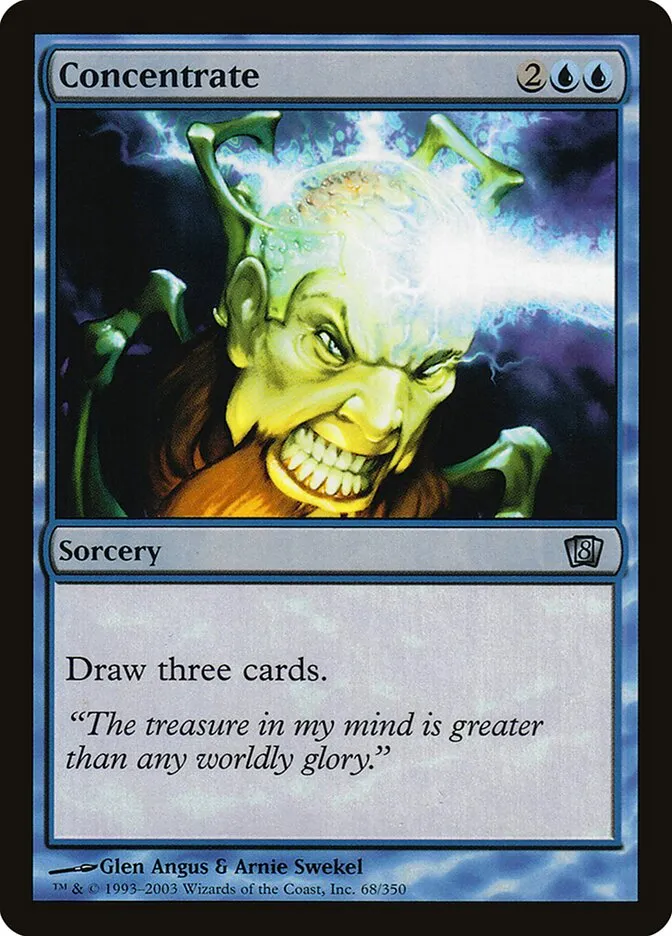 2003 Eighth Edition Concentrate #68★ uncommon card image