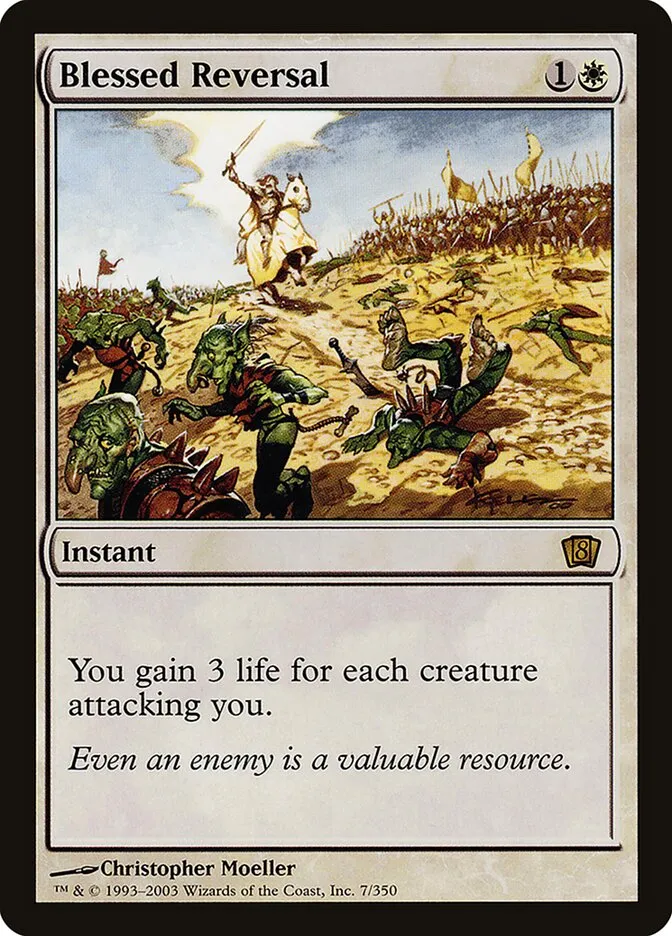 2003 Eighth Edition Blessed Reversal #7★ rare card image