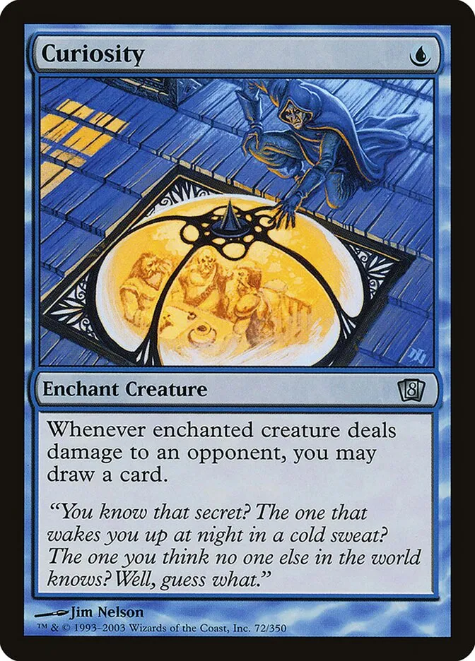 2003 Eighth Edition Curiosity #72★ uncommon card image