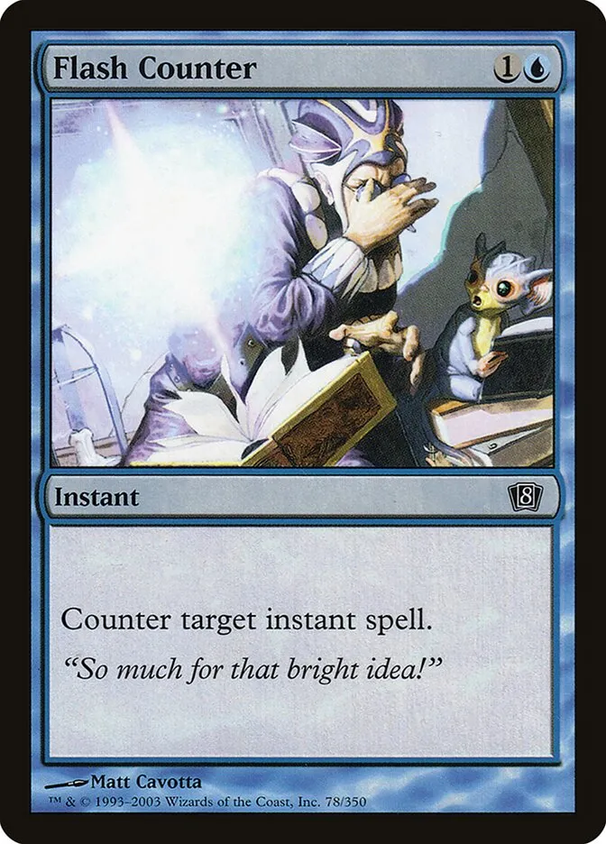 2003 Eighth Edition Flash Counter #78★ common card image