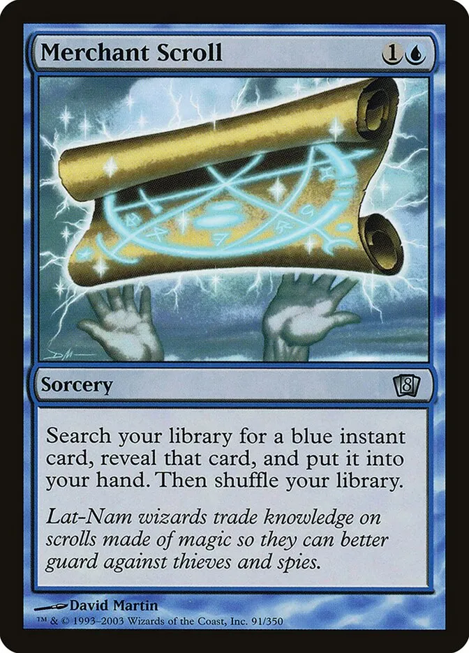 2003 Eighth Edition Merchant Scroll #91★ uncommon card image
