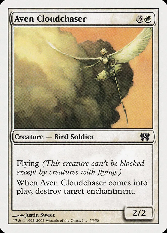 2003 Eighth Edition Aven Cloudchaser common #5 common card image