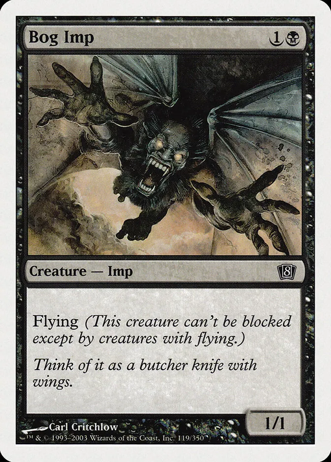 2003 Eighth Edition Bog Imp common #119 common card image