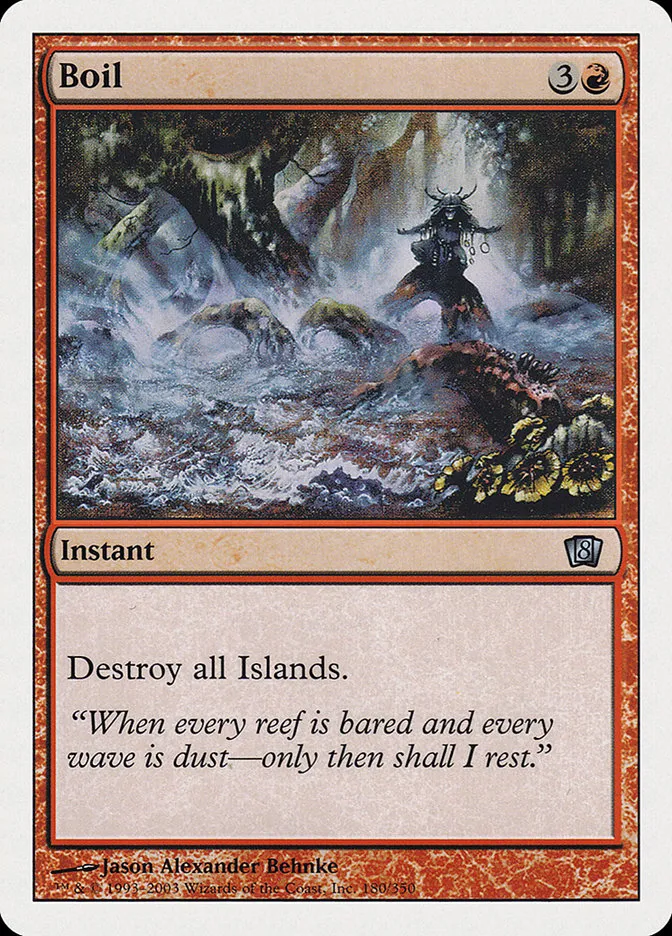 2003 Eighth Edition Boil uncommon #180 uncommon card image