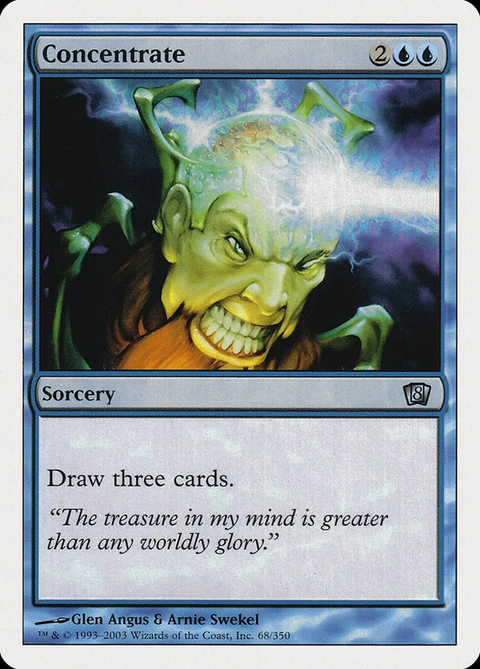 2003 Eighth Edition Concentrate uncommon #68 uncommon card image