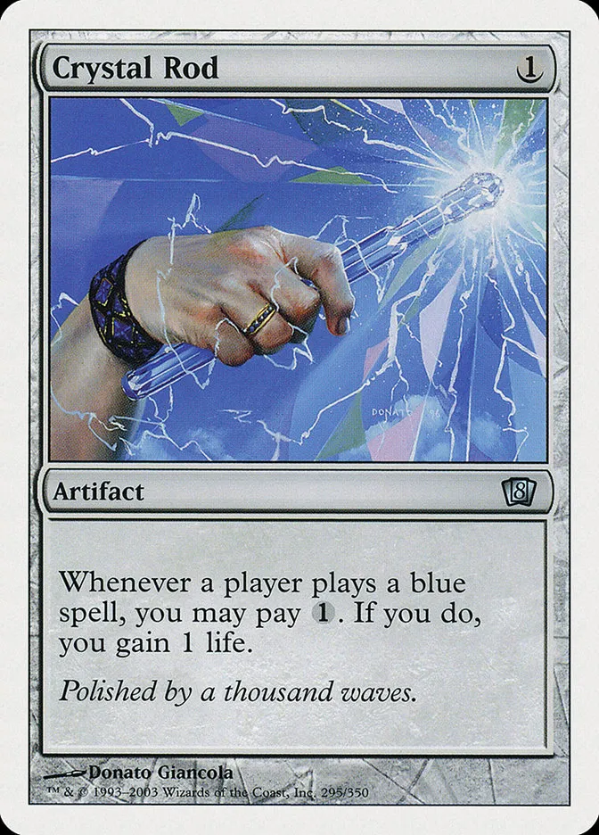 2003 Eighth Edition Crystal Rod uncommon #295 uncommon card image