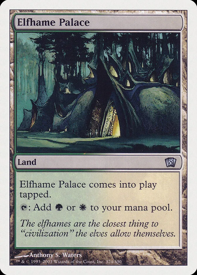 2003 Eighth Edition Elfhame Palace uncommon #324 uncommon card image