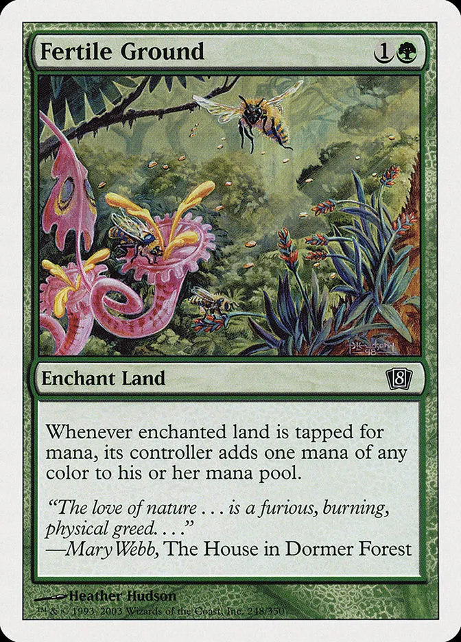 2003 Eighth Edition Fertile Ground common #248 common card image