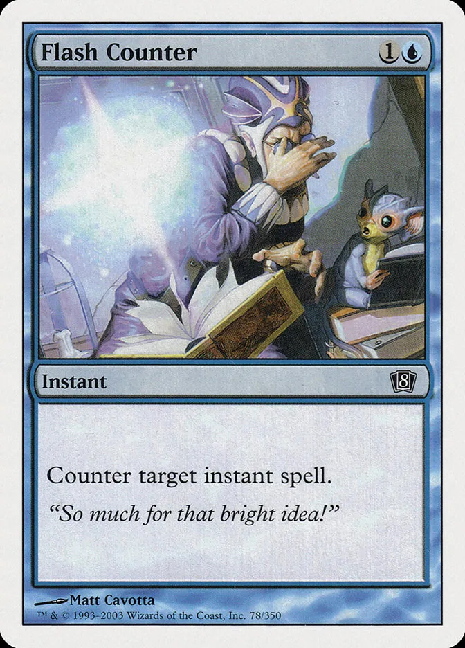 2003 Eighth Edition Flash Counter common #78 common card image