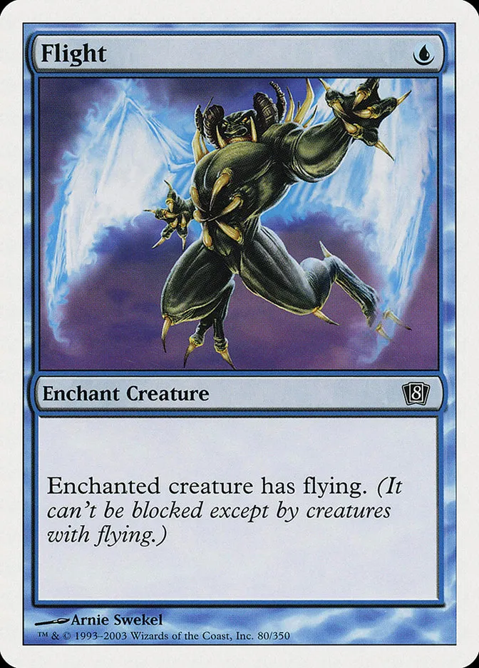 2003 Eighth Edition Flight common #80 common card image