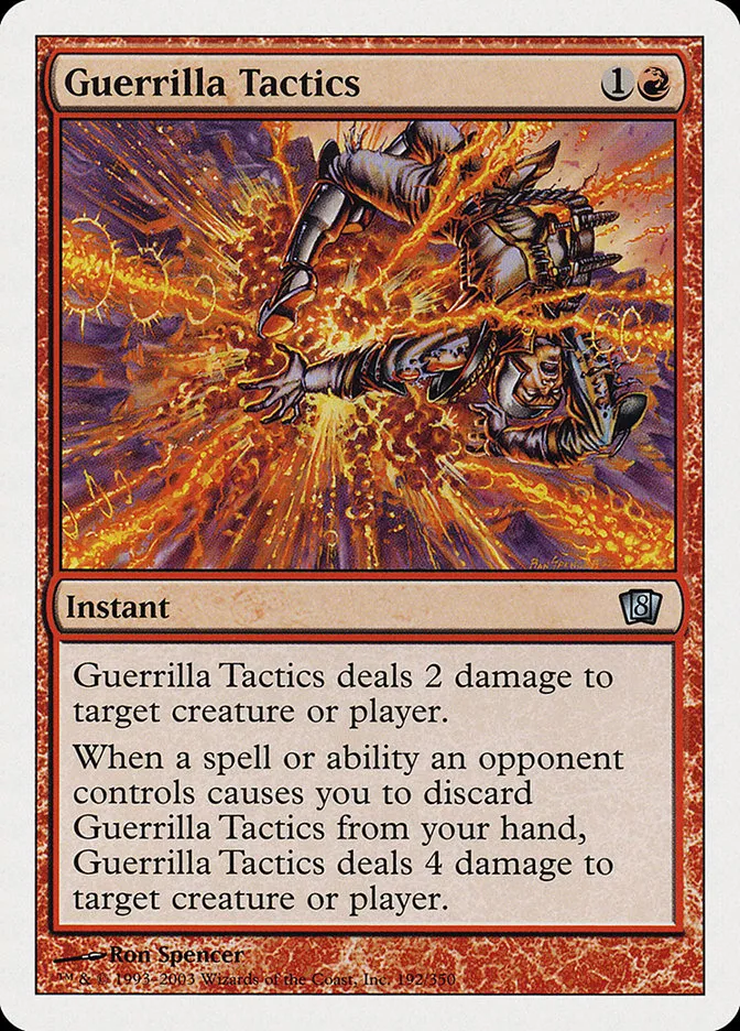 2003 Eighth Edition Guerrilla Tactics uncommon #192 uncommon card image