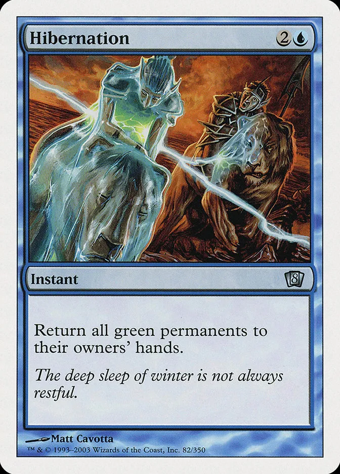 2003 Eighth Edition Hibernation uncommon #82 uncommon card image