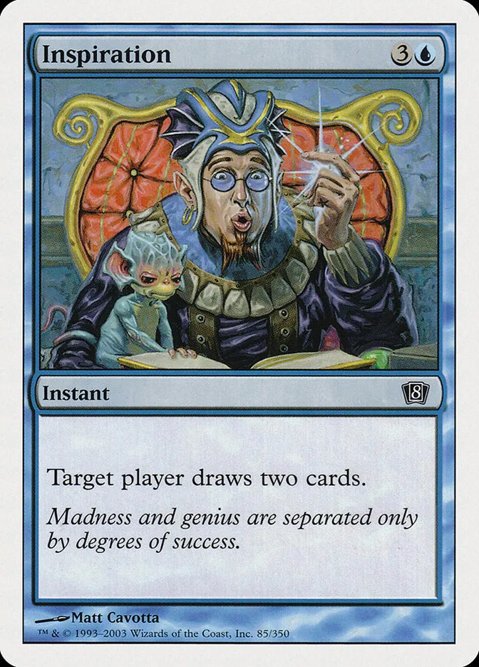 2003 Eighth Edition Inspiration common #85 common card image