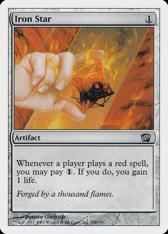 2003 Eighth Edition Iron Star uncommon #304 uncommon card image