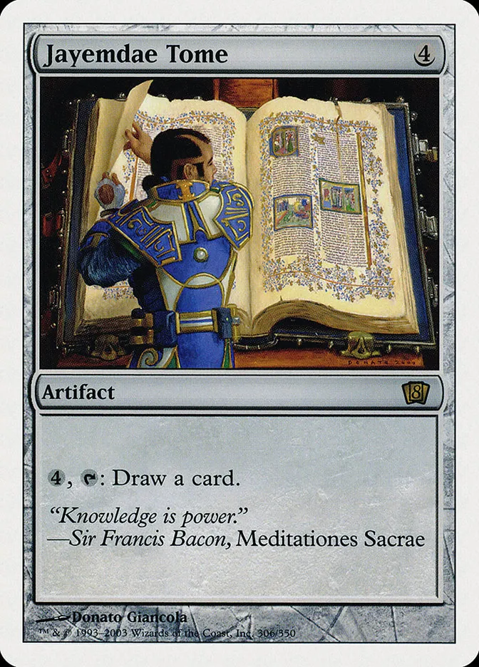 2003 Eighth Edition Jayemdae Tome rare #306 rare card image