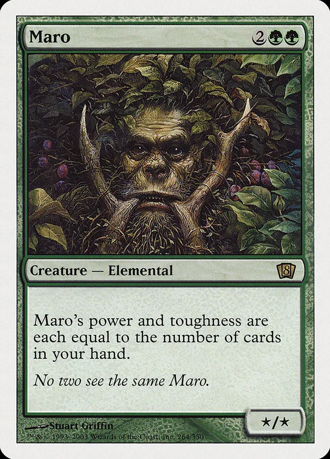 2003 Eighth Edition Maro rare #264 rare card image