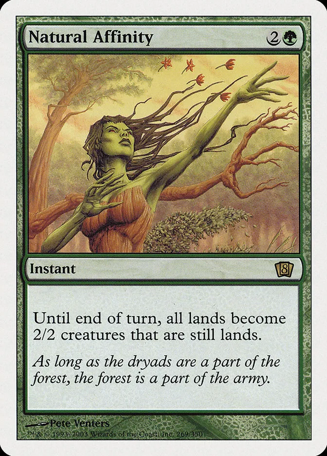 2003 Eighth Edition Natural Affinity rare #269 rare card image