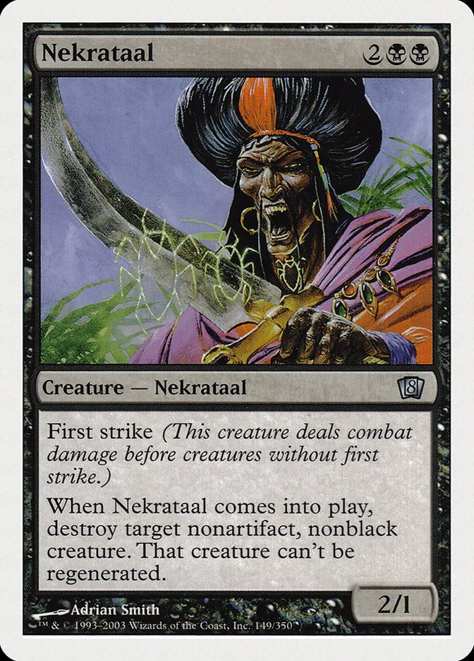2003 Eighth Edition Nekrataal uncommon #149 uncommon card image