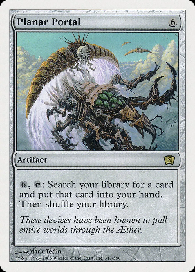 2003 Eighth Edition Planar Portal #311 rare card image