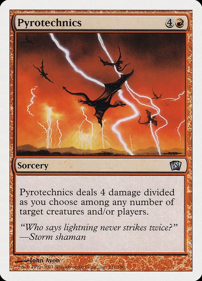 2003 Eighth Edition Pyrotechnics uncommon #211 uncommon card image