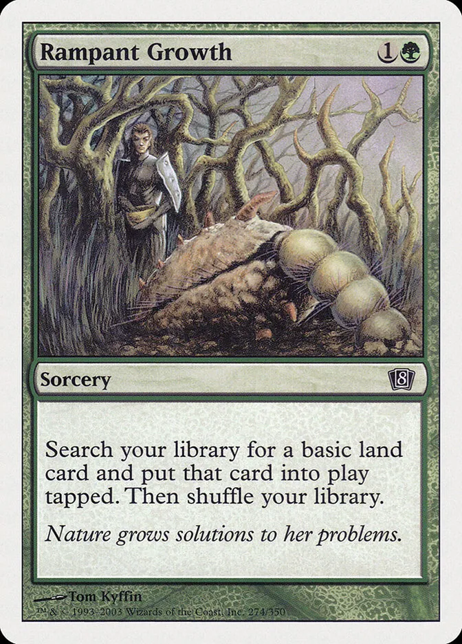 2003 Eighth Edition Rampant Growth common #274 common card image