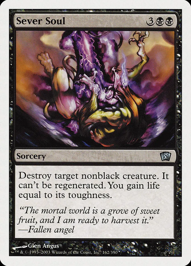 2003 Eighth Edition Sever Soul uncommon #162 uncommon card image