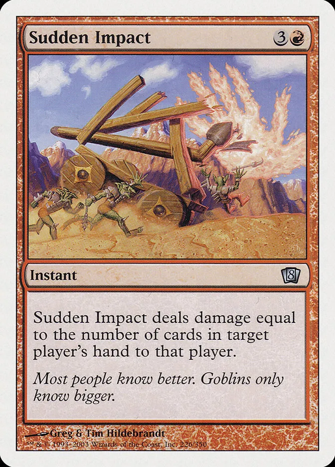 2003 Eighth Edition Sudden Impact uncommon #226 uncommon card image