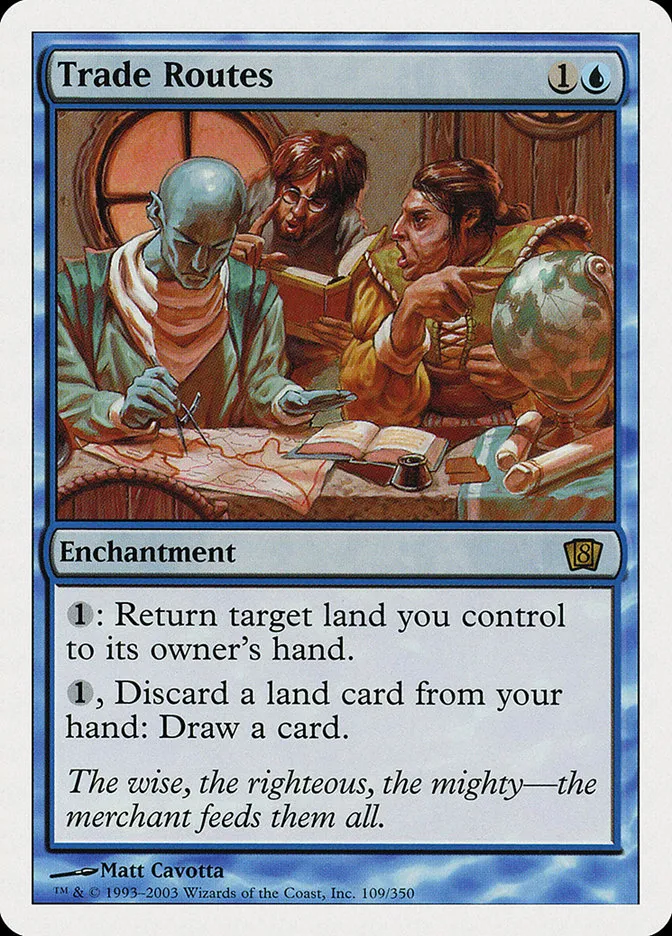 2003 Eighth Edition Trade Routes #109 rare card image
