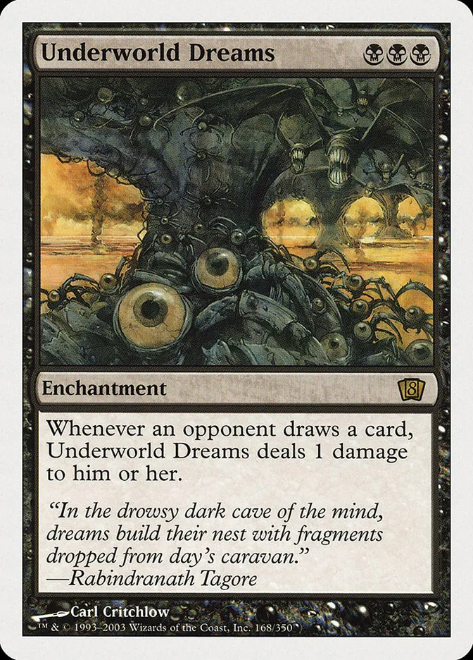 2003 Eighth Edition Underworld Dreams rare #168 rare card image