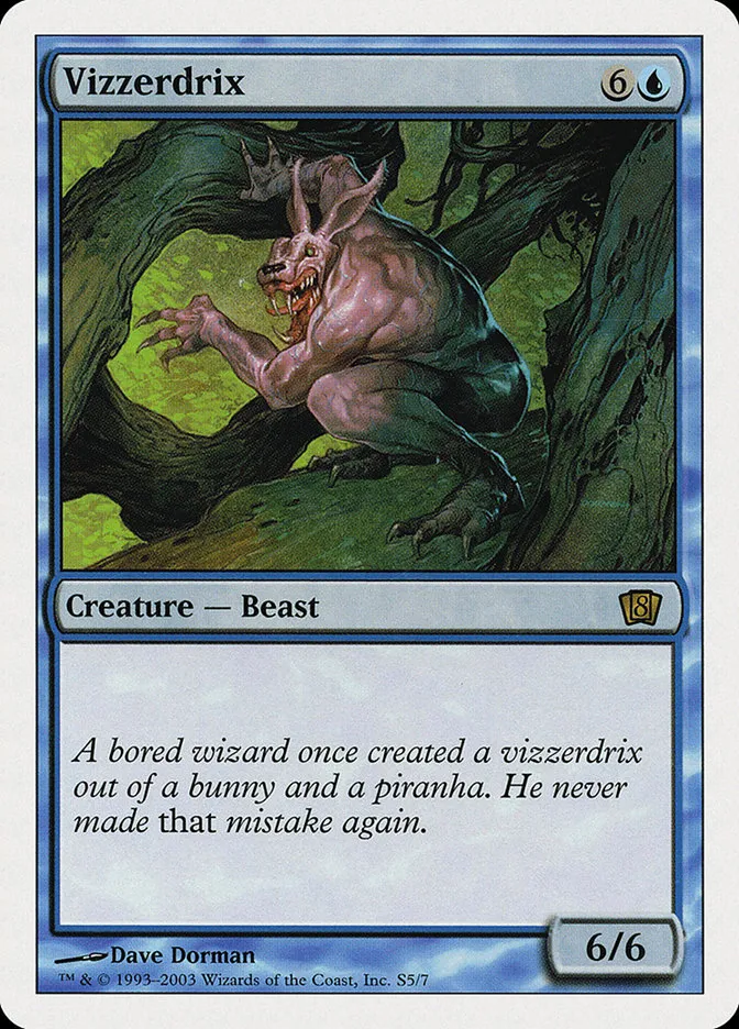 2003 Eighth Edition Vizzerdrix rare #S5 rare card image