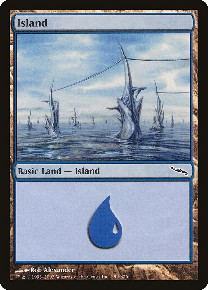 2003 Mirrodin Island #292 common card image
