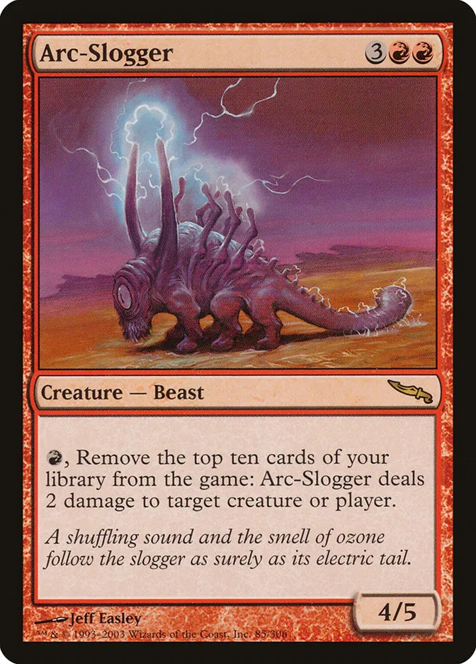 2003 Mirrodin Arc-Slogger rare #85 rare card image