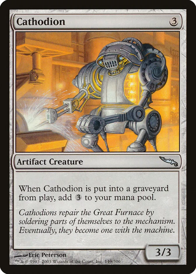 2003 Mirrodin Cathodion uncommon #149 uncommon card image