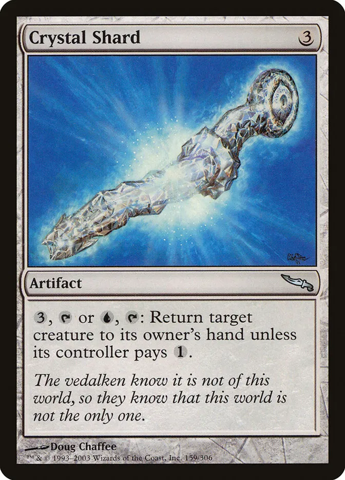 2003 Mirrodin Crystal Shard #159 uncommon card image