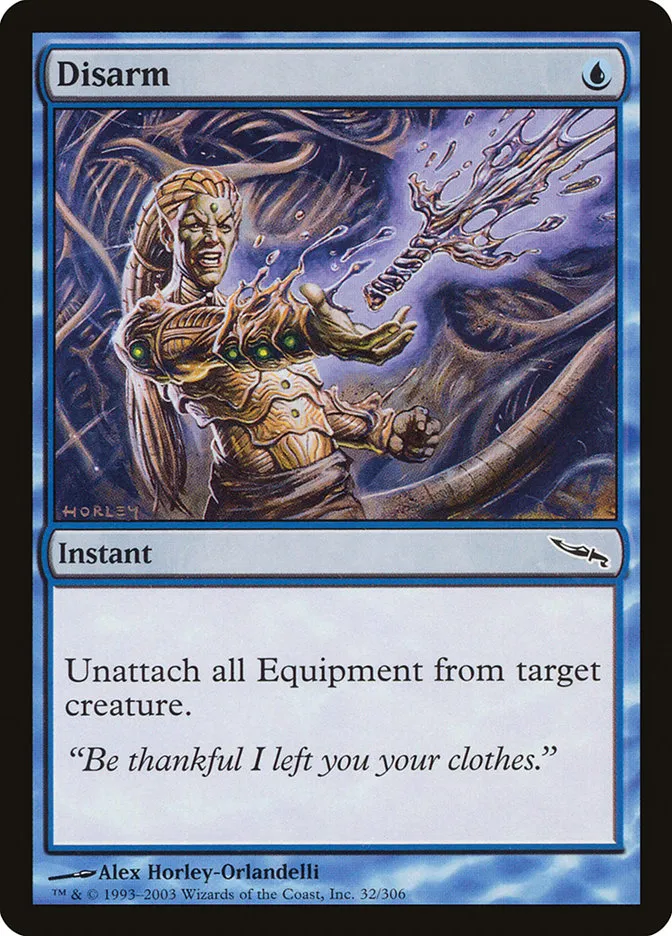 2003 Mirrodin Disarm common #32 common card image