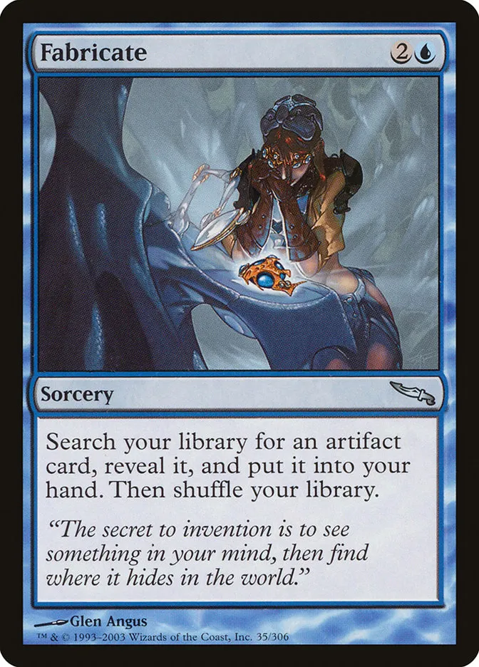 2003 Mirrodin Fabricate uncommon #35 uncommon card image