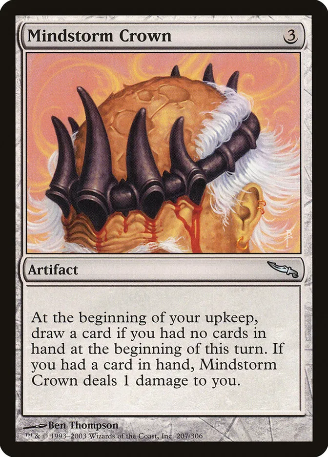 2003 Mirrodin Mindstorm Crown uncommon #207 uncommon card image