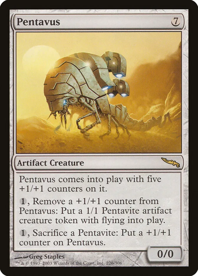 2003 Mirrodin Pentavus #226 rare card image