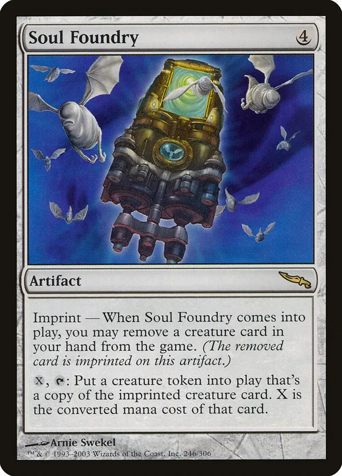 2003 Mirrodin Soul Foundry #246 rare card image