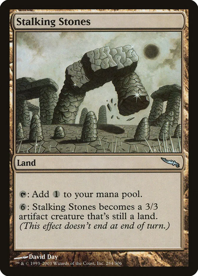 2003 Mirrodin Stalking Stones #284 uncommon card image