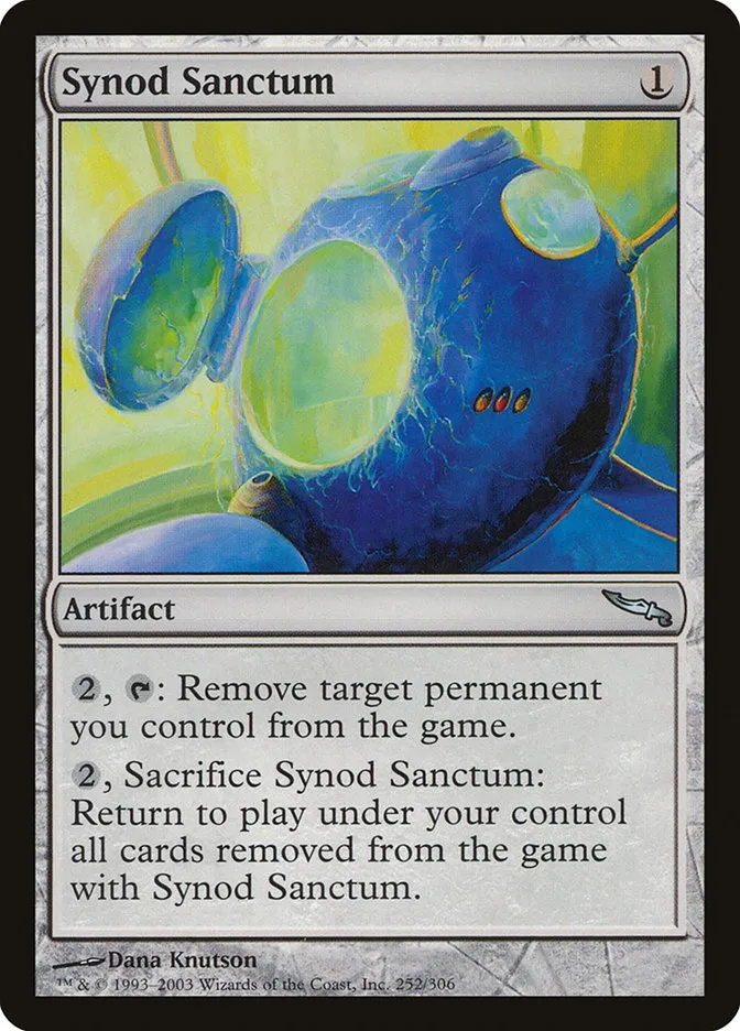 2003 Mirrodin Synod Sanctum #252 uncommon card image