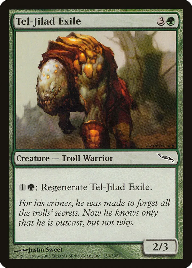 2003 Mirrodin Tel-Jilad Exile #133 common card image
