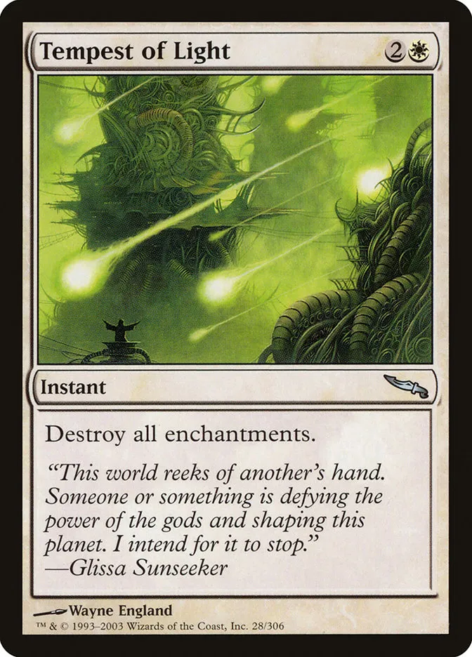 2003 Mirrodin Tempest of Light uncommon #28 uncommon card image