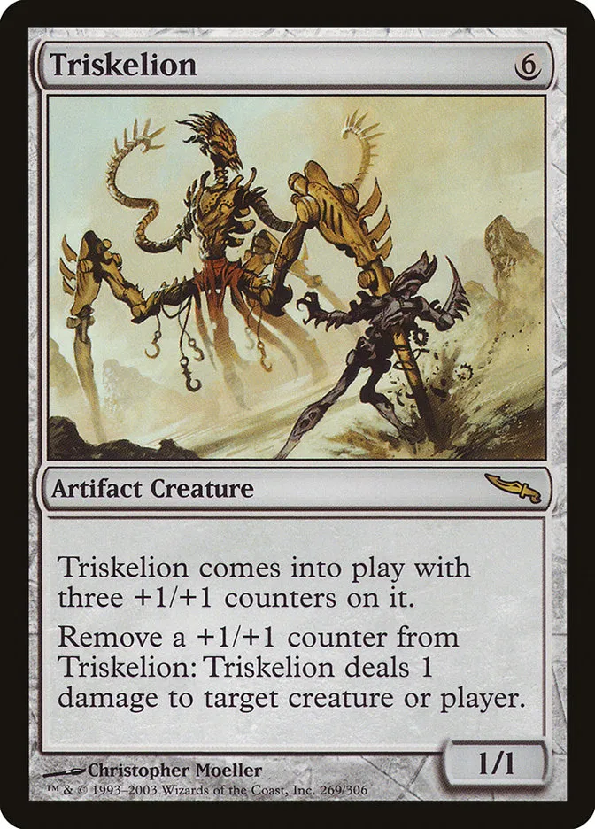 2003 Mirrodin Triskelion #269 rare card image