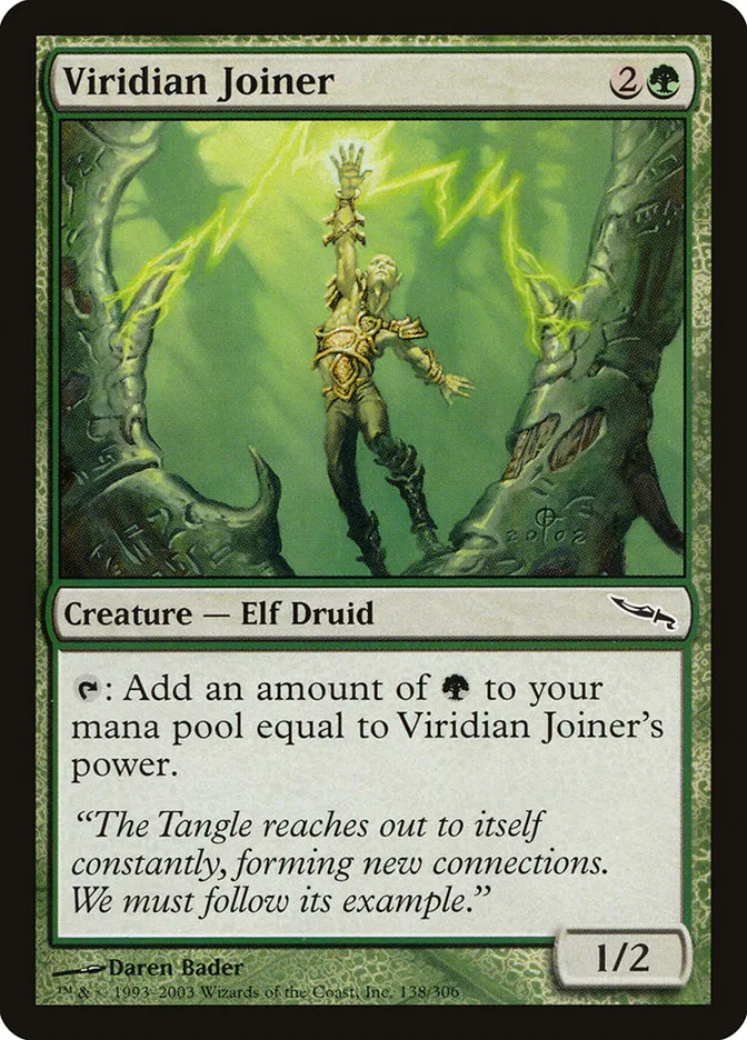 2003 Mirrodin Viridian Joiner #138 common card image